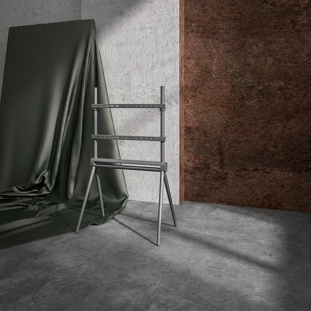 Подставка для телевизора Cactus CS-ST2946GY, 49-70", напольный, темно-серый фото 9