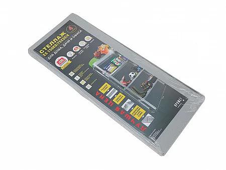 Стеллаж ES 150KD/75x30/4 (120 кг на секцию) оцинкованный ОПТ фото 7