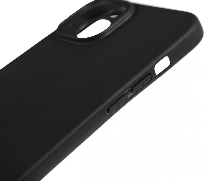 Чехол (клип-кейс) BoraSCO для Apple iPhone 15 Plus черный (72414) фото 5