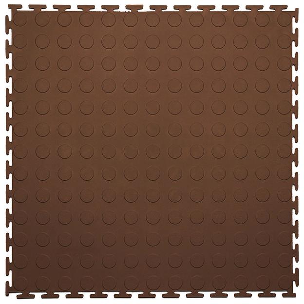 Sold Prom - универсальное покрытие, толщина 7 мм, Цвет Коричневый RAL 8025, Толщина модуля 7 мм. фото 1