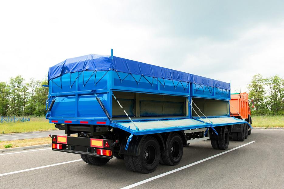 Прицеп самосвальный трехосный фото 9