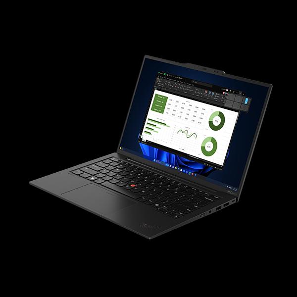 Ноутбук ThinkPad X1 Carbon Gen 12 14" WUXGA (1920x1200) IPS 400N, Intel Ultra 7 155H, 16GB LPDDR5x 6400, 512GB SSD M.2, Intel Arc Graphics, WiFi6,BT, FPR, LTE, FHD Cam, 57Wh,65W USB-C, Win 11 Pro, 1Y, 1.09kg (21KDA04PCD) фото 4
