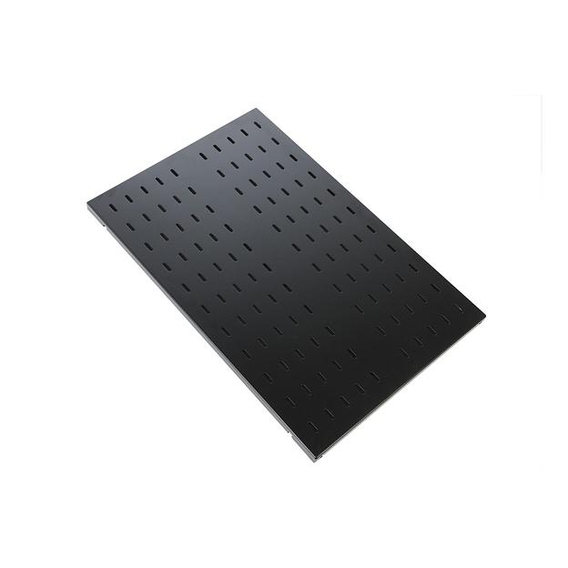 ЦМО Полка перфорированная грузоподъёмностью 100 кг., глубина 450 мм, цвет черный (СВ-45У-9005) фото 1