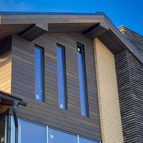 Фасадная доска «Термобереза» (косой планкен) опт фото 3