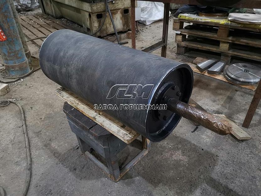 Барабан нижний натяжной 750 — Б1.00.000СБ к конвейеру фото 1
