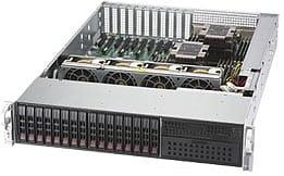 Серверная платформа Supermicro SuperServer 2U 2029P-TXRT noCPU(2) 2nd Gen/ noDIMM(16) DDR4/16x2.5"SATA/SAS/ AOC-S3008L-L8E/ 2x10Gb/ SFT-OOB-LIC/2x1000W фото 1
