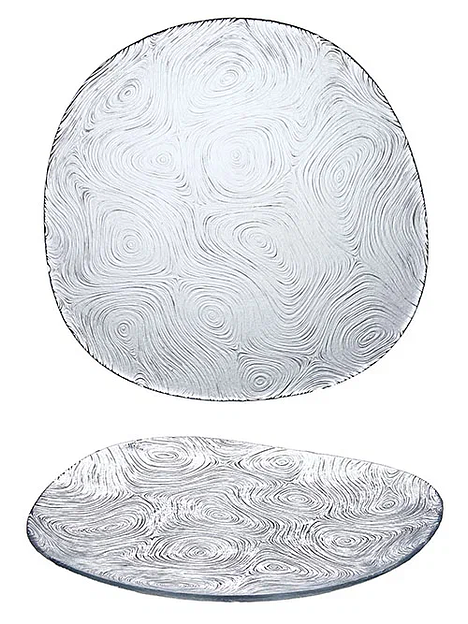 Стеклянная обеденная тарелка Pasabahce «ЛИНДЕН» 260 мм, арт.10661СЛ1 ОПТ фото 1