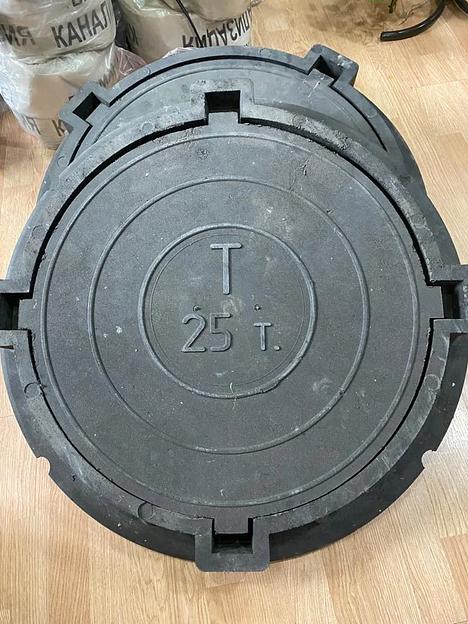 Люк полимерно-песчаный тяжелого типа, тип Т опт фото 1