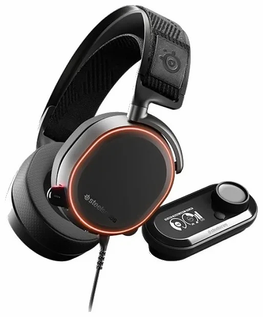 Наушники-гарнитура игровые SteelSeries Arctis Pro + GameDAC 61454 белый фото 1