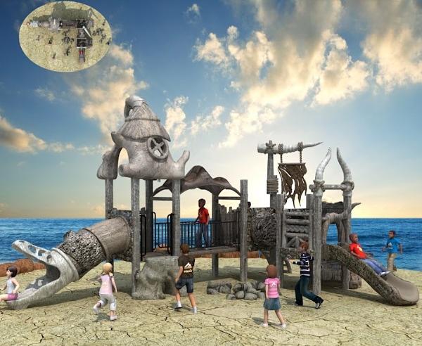 Игровая детская площадка VS2-8010A фото 1