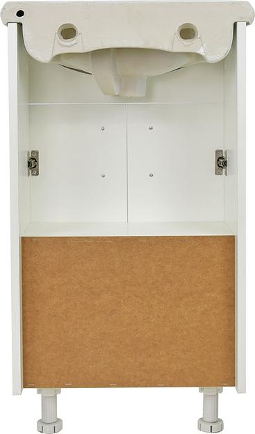 Тумба Эко 45 DORATIZ 9912.022, напольная, белая, под умывальник Уют 45 фото 4