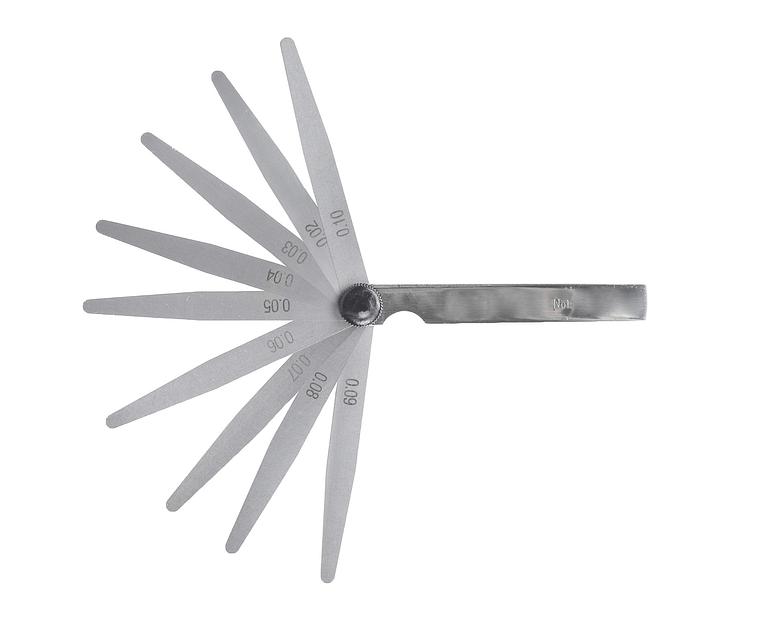 Набор щупов N1 0,02-0,1 L= 70 КЛБ с поверкой фото 1