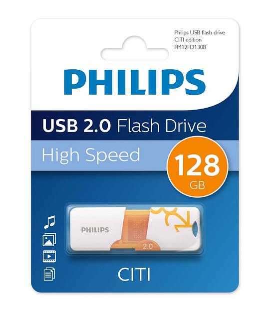 Флеш накопитель 128GB PHILIPS CITI2.0 128GB, USB 2.0 фото 1