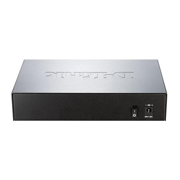 Коммутатор D-Link DGS-1008P/E1A 8G 4PoE+ 80W неуправляемый фото 2