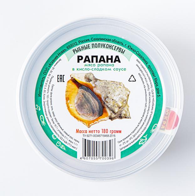 Консервы «Рапана филе» в кисло-сладком соусе ОПТ фото 1