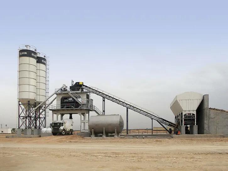 Стационарный бетонный завод ELKOMIX 180 фото 1