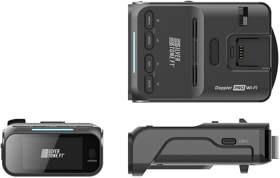 Радар-детектор Silverstone F1 DOPPLER PRO Wi-Fi GPS приемник фото 5