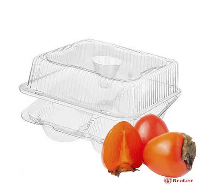 Контейнер с крышкой RedLine КР-2 А, прозрачный ОПТ фото 1