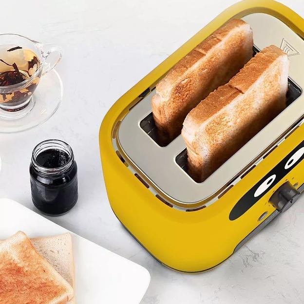 Тостер Kitfort КТ-4093-1 870Вт желтый фото 6