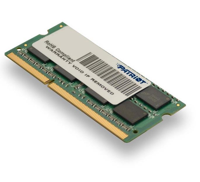 Модуль памяти для ноутбука SODIMM 4GB DDR3-1600 PSD34G16002S PATRIOT фото 1