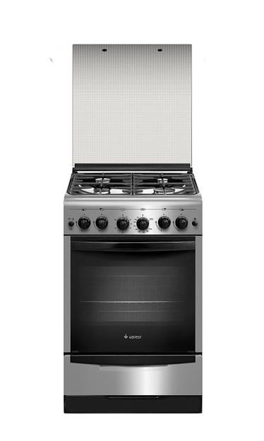 Плита Газовая Gefest ПГ 5100-02 0004 нержавеющая сталь реш.чугун фото 1