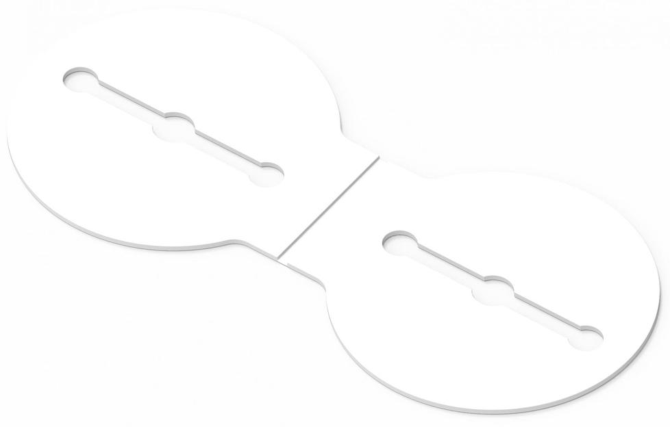 СВП DECOR Планка универсальная (используется с СВП) 20шт/пакет фото 1