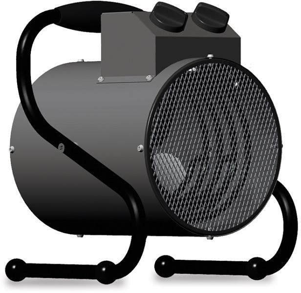 Тепловая пушка электрическая Zilon Суховей Эко ZTV-5C N1 4500Вт черный фото 1