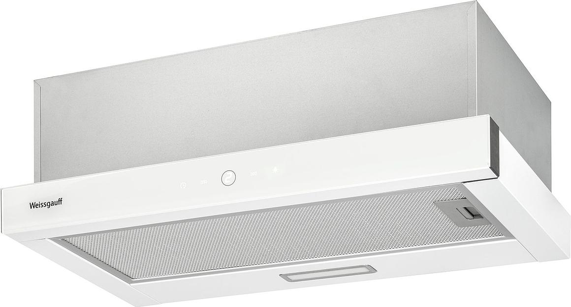 Вытяжка встраиваемая Weissgauff TEL 06 TC WH белый управление: сенсорное (1 мотор) фото 1