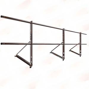 Ограждение декоративное NewLine H-60 см, 3 м, для кровли из металлочерепицы, профнастила, материалов на основе битума, коричневый шоколад RAL 8017 фото 1