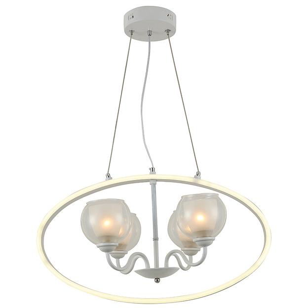 Люстра HIPER H806-4 4E2760Вт + LED 60Вт WHITE фото 1