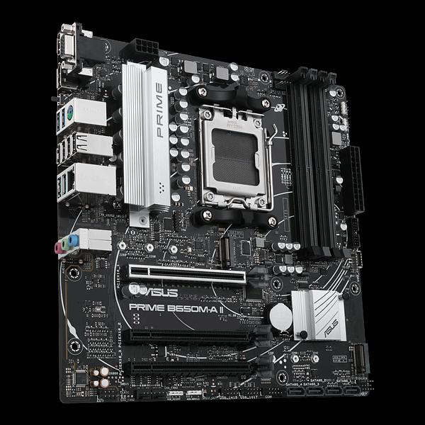 Материнская плата ASUS PRIME B650M-A II-CSM, Socket AM5, B650, 4*DDR5, HDMI+DP+VGA, 4xSATA3 + RAID, M2, Audio, Gb LAN, USB 3.2, USB 2.0, mATX; 90MB1EH0-M0EAY0 (PRIME B650M-A II-CSM) фото 3
