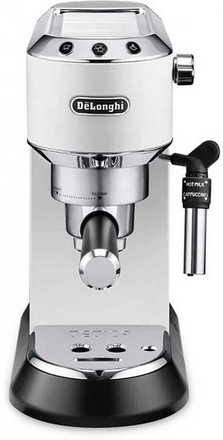 Кофеварка рожковая Delonghi EC685.W 1350Вт белый фото 1