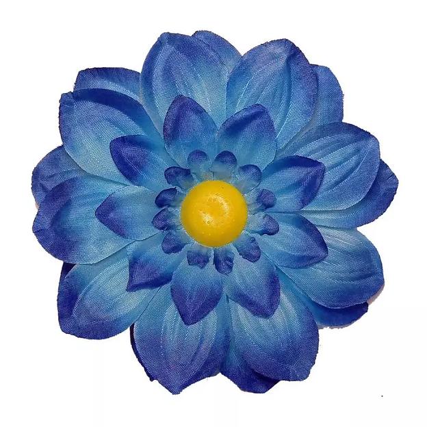 Георгин 3 слоя (малин.роз.син.) 13см фото 2