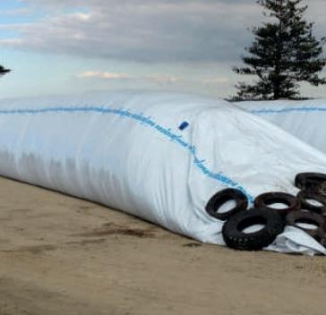 Полимерный рукав для хранения корма фото 1