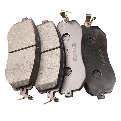 Колодки тормозные дисковые AN-771 WK Akebono фото 1