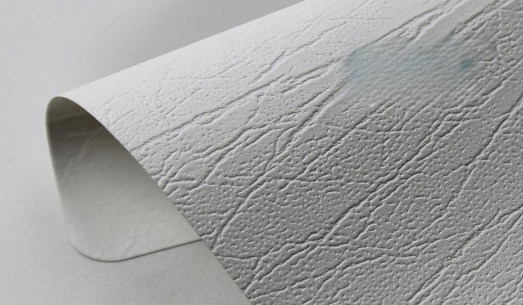 Плёнка ПВХ «MSD 015 Шифон» для производства натяжных потолков, фактурное матовое покрытие ОПТ фото 1