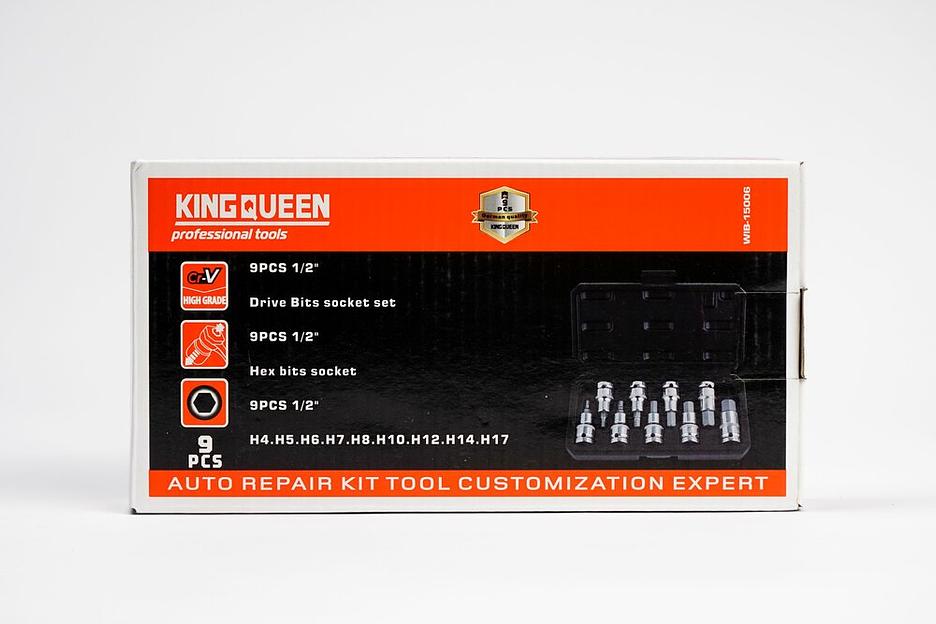 Набор инструментов KINGQUEEN 9 предметов WIB-15006 фото 7
