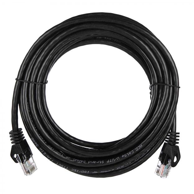 Кабель ACD Патч-корд ACD-LPU5C-50B |ACD-LPU5C-50B| Cat5e UTP 24AWG 4Pair, 7/0.18мм CU Черный, 5.0м (741814) фото 1