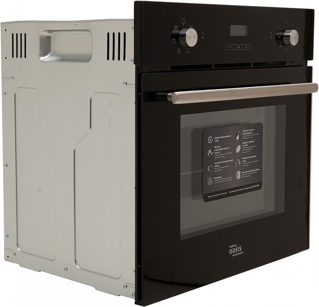 Духовой шкаф Электрический Oasis D-DB6 черное стекло фото 2