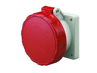 Розетка панельная IP67 32A 3P+E+N 400В фото 1