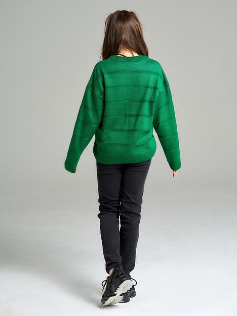 Джемпер «Стоп» зелёный, для девочек ОПТ фото 8