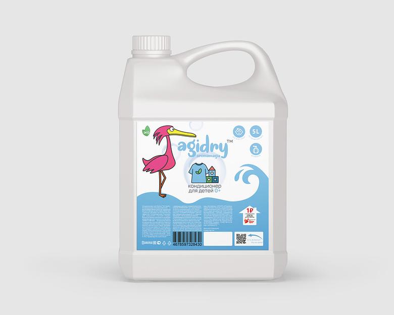 Кондиционер для белья Agidry 5 л ОПТ фото 1