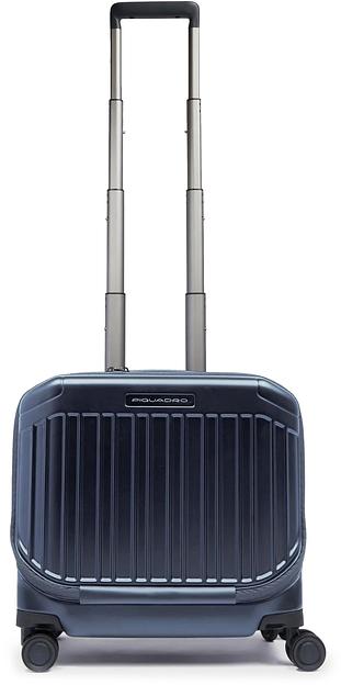 Чемодан Piquadro PQ LIGHT BV6552PQL/BLUO 40x41x23см поликарбонат синий матов. фото 1