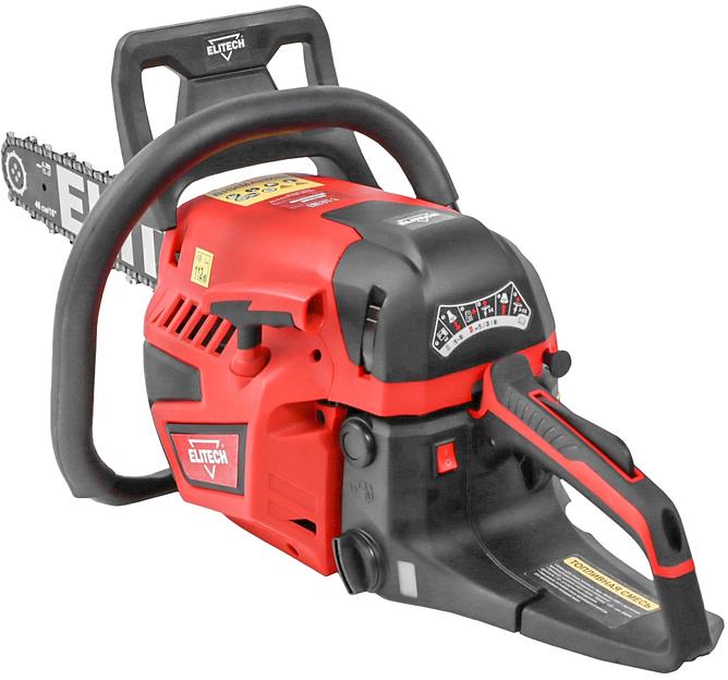 Бензопила Elitech ПБ 5833C (E1611.012.00) 2400Вт 3.3л.с. дл.шины:18" (45cm) (205454) фото 6