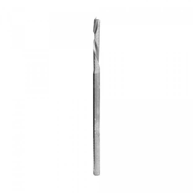 190.03.020.060.03R Фреза компрессионная ITA VHM D=3 I=20 L=60 S=3 RH Z1+1 (вверх,вниз) фото 1