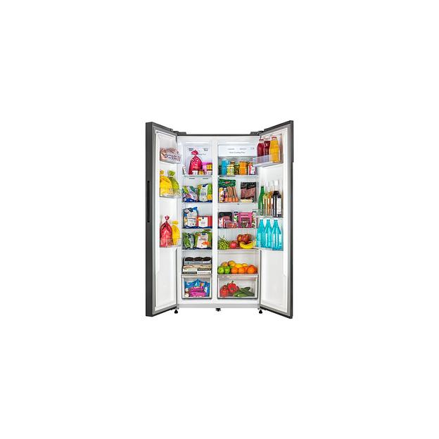 Холодильник двухкамерный LEX LSB530StGID Total No Frost, Side by Side, инверторный серый фото 1