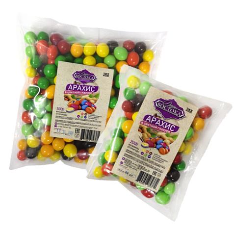 Арахис цветной 200 г опт фото 1