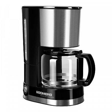 Кофеварка капельная Redmond RCM-M1507 600Вт черный/серебристый фото 4