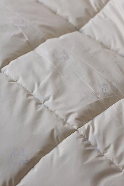 Одеяло 172х205 см «ЛАЙТ» верблюжья шерсть, окантованное ОПТ фото 3