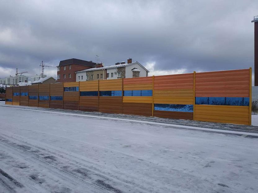 Шумозащитные неперфорированные панели фото 4